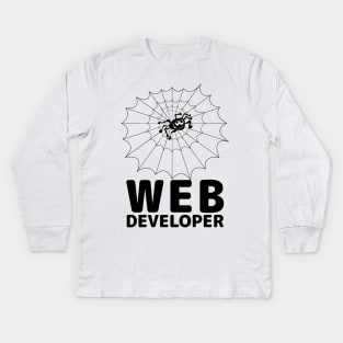 Web Developer Kids Long Sleeve T-Shirt